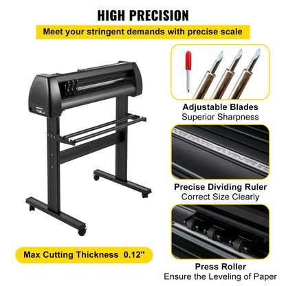 Vinyl Cutter Machine – Vinylsnijder – Plotter – Stickersnijder – Snijplotter – 28 Inch Snijbreedte – Hoogwaardige Precisie