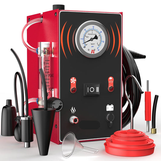 Rooklekkendetector – Rookmachine – Lekdetectie Apparaat – EVAP Tester – Vacuüm Tester – 12V Aangedreven – Compact En Draagbaar - QUORE