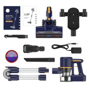 Cordless Stick Vacuum Cleaner - Stick Vacuum Cleaner - Vacuum Cleaner - Cordless Stick Vacuum Cleaner - Powerful Suction - 6 in 1 - 20Kpa - Lightweight - 200W - Cyclone Type