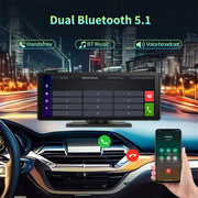 E32 - Dashcam voor Auto - WiFi - Dashcams - FullHD video - Met achteruitrijcamera - Super compact - Parkeermodus - 16:9 - 10.26 inch Scherm - Zwart