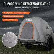 Pickup Truck Tent - Tent - Strandtent - Kampeertent - Waterdicht - PU2000mm Dubbele Laag - Geschikt voor 2-3 Personen - voor Kamperen Reizen Activiteiten