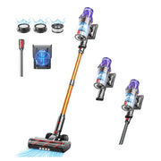 Cordless Stick Vacuum Cleaner - Cordless Vacuum Cleaner - Vacuum Cleaner - Stick Vacuum Cleaners - Vacuum Cleaner - 500W - with Dust Cup, Removable Battery