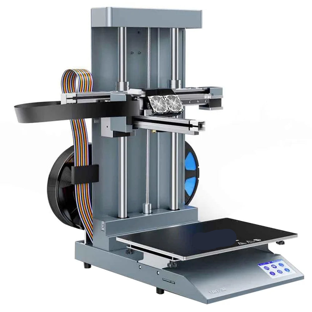 3D Printer – 3D Printer Dual Extrusie – FDM Printer – 3D Printer Voor Hobby – 3D Printer Met Dubbele Nozzle – Ultra-fast On-the-Fly Switching – Automatische Bednivellering