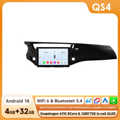 Autoradio – Multimedia Systeem – Auto Entertainment – Navigatie Systeem – Android Radio – 9 Inch Touchscreen – 8-Core Snapdragon Processor