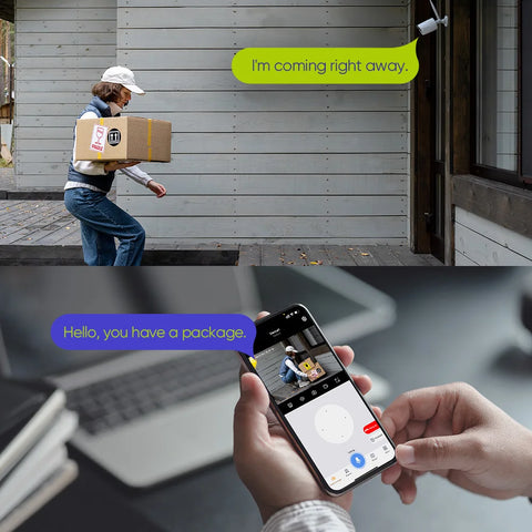 Draadloze Beveiligingscamera - Buiten Camera met Nachtzicht - Beveiligingscamera - 10CH - 5MP - WiFi IP Camera’s - AI Bewegingsdetectie - Ingebouwde Microfoon - IP66 Weerbestendige Camera