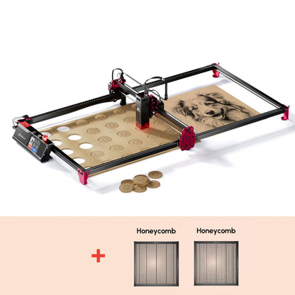 Wireless AlgoLaser DIY KIT MK2 Expand Large Area 400*850mm High Speed Laser Engraver Wood Cutting Machine with 10W Laser Module