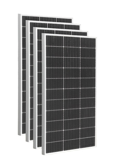 Zonnepaneel - Zonnepanelen - Monokristallijne Solar Kit - Waterdicht - met Glas - en Aluminium Frame - Lichtgewicht - 12V - 450W - 3stuk - voor Boot - Camper - Caravan - RV of Tuin