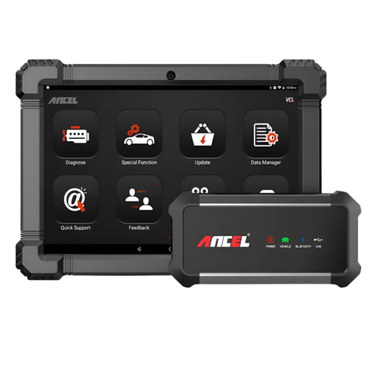 OBD Scanner - OBD2 - Auto Scanner - Auto uitlezen - Diagnose Apparatuur voor Auto's - Professionele OBD2 Scanner - All System Diagnose - Bidirectioneel - 10 Reset Services - IMMO/EPB/DPF/ABS – Draadloze Bluetooth Codelezer - Inclusief Android Tablet 10.1"