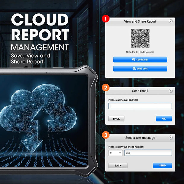 OBD2 Scanner - Wifi - Bluetooth - Diagnosecomputer - Storing Verwijderen - Autodiagnosetool - Volledige systeemdiagnose - Uitleesapparatuur Auto - Diagnose Auto - Zwart