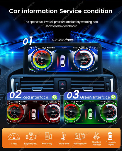 Android 14 Multimedia Speler – Auto Radio – Infotainmentsysteem – Navigatie Systeem – Entertainment Module – 10,25 Inch Touchscreen – Draadloos Apple CarPlay & Android Auto