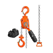 Manual Chain Hoist - Chain Hoist - Pulley - Wire Rope Hoist - 0.5T10FT - Manual Lever Chain Hoist - G80 Galvanized Carbon Steel with Weston Double-Pawl Brake
