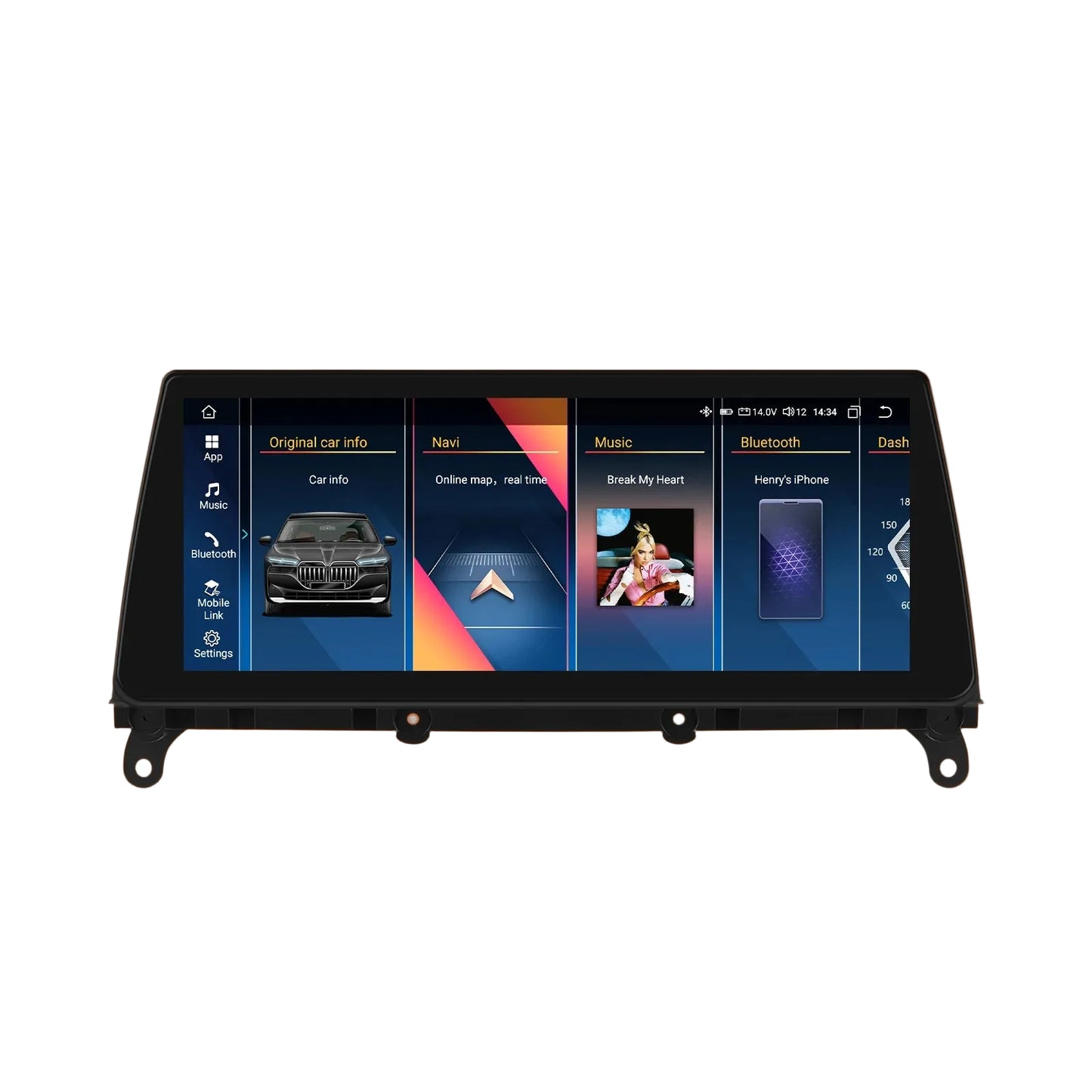 Autoradio – Auto Radio – Car Radio – Multimedia Radio – Inbouwradio – 10,25 Inch Touchscreen – Android 13 Systeem – CarPlay & GPS Navigatie
