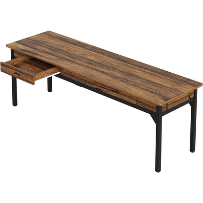 Bureau – Werkplek – Schrijftafel – Computertafel – Studieplek – Ruim Werkblad 160x70 cm – Stevig En Duurzaam Ontwerp