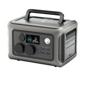 Powerstation - Stroomgenerator - 299Wh - met 2x 600W (1200W Surge) AC Uitgangen - voor Buiten Kamperen RV Thuis - Zwart