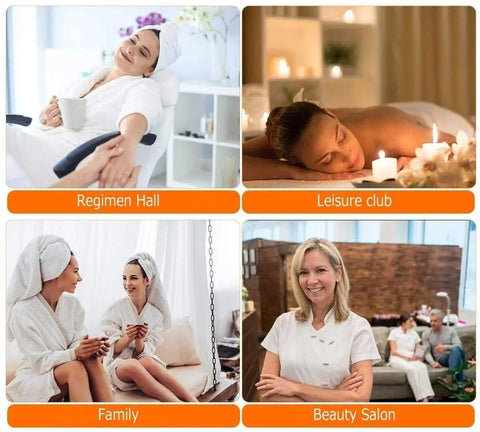 Sauna Deken - Infraroodtherapie - 650W - 220V - 60Hz - extern PU - intern PVC - Stress - Pijnverlichting - Fibromyalgie - Reuma - Ontspanning - Roze