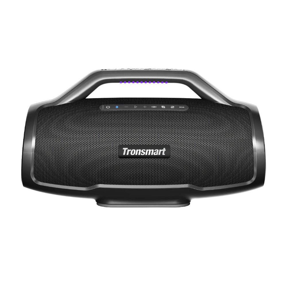 Tronsmart - Speaker - Bluetooth Speakers - Bluetooth Speaker Wireless - Bluetooth Speaker Waterproof - 130W - with 3-Way Sound System, Guitar Input and APP Control - Black Bang Max