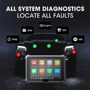 OBD2 Scanner - Wifi - Bluetooth - Diagnosecomputer - Storing Verwijderen - Autodiagnosetool - Volledige systeemdiagnose - Uitleesapparatuur Auto - Diagnose Auto - Zwart