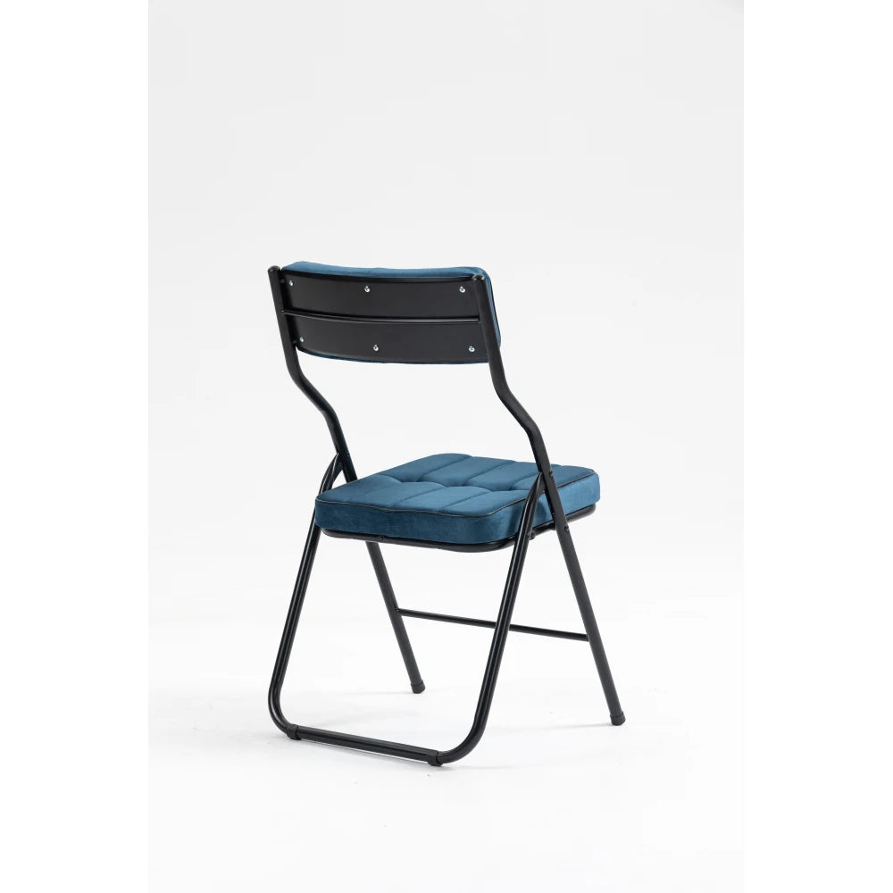 Opvouwbare Stoelen – Klapstoelen – Eetkamerstoelen – Campingstoelen – Tuinstoelen – Comfortabel Kussen – Stalen Frame