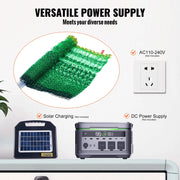 Elektrische afrastering - hekwerk - afrastering - tuinafrastering - 48“ H x 164” L - met palen & dubbel gepunte palen Utility Portable Mesh - voor eenden - 48in164ft