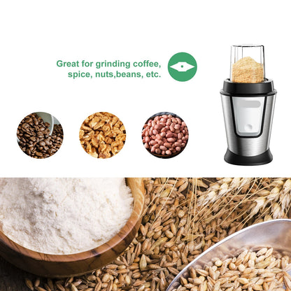 3-in-1 Multifunctionele Foodprocessor - Blender - Nutribullet - Smoothie Maker - Hakmolen - Droogmolen - 700W - QUORE
