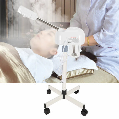 2 in1 Elektrische Gezichtsstomer - Facial Steamer - Gezichtsreiniger - Face Steamer Gezichtssauna - Gezicht Stomer Stoomapparaat - Sauna - Koud - Warm - QUORE