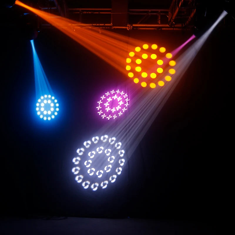 LED 300W Moving Head – Beam Light – Stage Lamp – DJ Verlichting – Party Spot – 17 DMX Kanalen – 8+16 Prism Effect