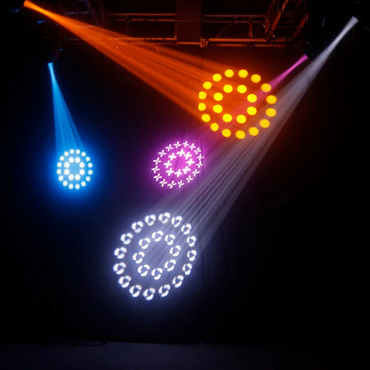 LED 300W Moving Head – Beam Light – Stage Lamp – DJ Verlichting – Party Spot – 17 DMX Kanalen – 8+16 Prism Effect