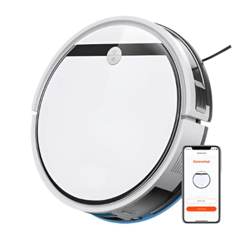 Mop System - Vacuum Cleaner - Robot Vacuum Cleaner - Cordless Vacuum Cleaner - Robot Vacuum Cleaner with Mop Function - Compatible with Alexa/Google/WiFi - 120mins - 3000Pa