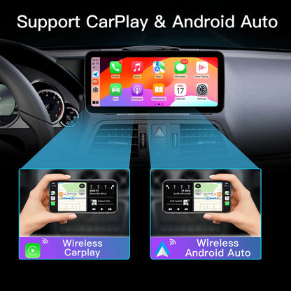 Autoradio – Multimedia Systeem – Draadloze CarPlay – Android Auto – 10,25 Inch Touchscreen – Android 14 – Snapdragon 665 Processor – 8 GB RAM
