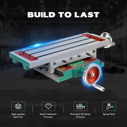 Werktafel – Precisietafel – Freestafel – Boortafel – Lasergraveertafel – Gietijzer – Vergrendelingsmechanisme