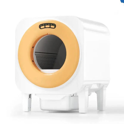 Kattenbak – Automatische Kattenbak – Zelfreinigende Kattenbak – Elektrische Kattenbak – Slimme Kattenbak – Met App Bediening – Hygiënisch Met UV-Sterilisatie