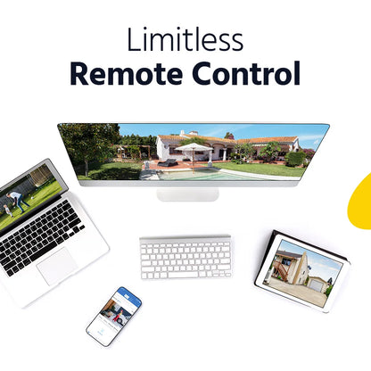 5MP Wifi Beveiligingscamera Set – Draadloos CCTV Systeem – IP Camera Beveiliging – NVR Recorder – 2TB HDD Ingebouwd – Nachtzicht 30m – Tweerichtingscommunicatie - QUORE