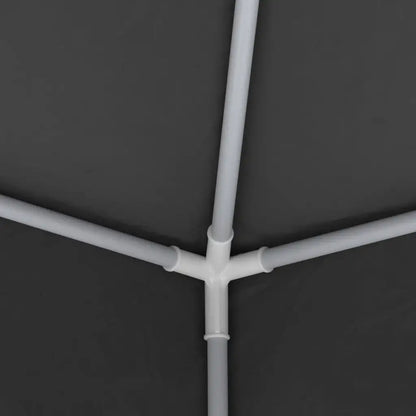 Draagbare Tent – Tuinpaviljoen – Partytent – Tuin Tent – Evenementen Tent – Overkapping – 4x4 Meter – UV-Bestendig – Roestvrij Stalen Frame - Zwart
