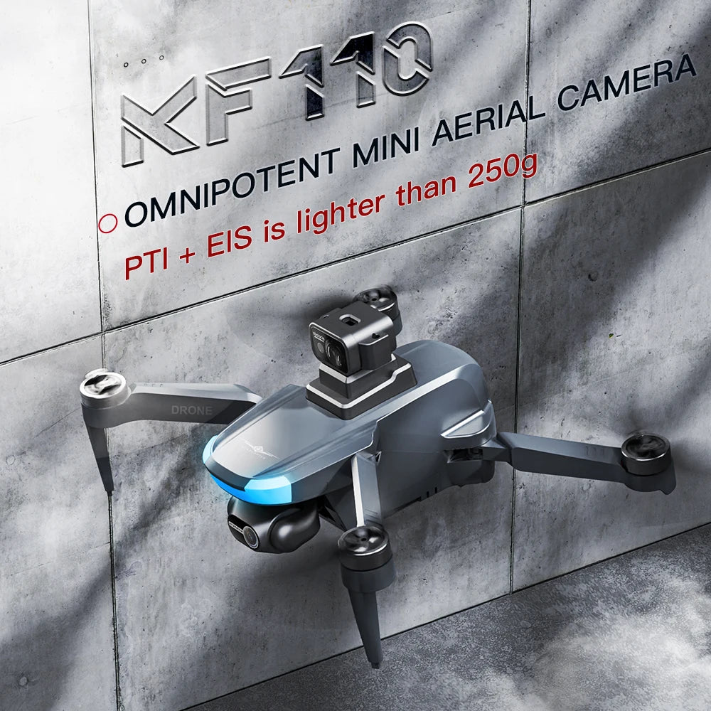 Gps Drone 4K – Drone Met Camera – Mini Drone – Vouwbare Drone – Compact – 22 Minuten Vliegtijd – 360° Laser Obstakelvermijding