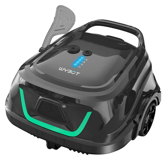 Zwembadrobot – Automatische Zwembadreiniger – Zwembadstofzuiger – Zwembad Cleaner – 4 Schoonmaakcycli – Dubbel Filtersysteem – 120 Minuten Werktijd