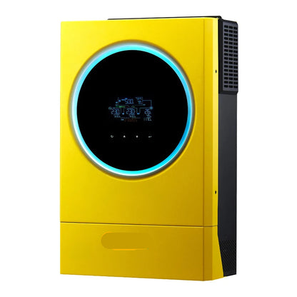 Hybride Zonnestroomomvormer – Solar Omvormer – Hybride Omvormer – Pure Sinus Omvormer – Zonne-energie Omvormer – 5,6 kW Vermogen – Ingebouwde MPPT Zonnelader