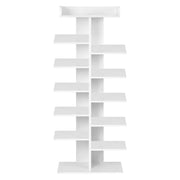 Shoe rack - Wooden shoe rack - Shoe cabinet - 12-tier shoe rack - Stackable shoe rack - 46kg - White
