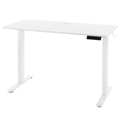 Hoogteverstelbaar bureau – Elektrisch bureau – Zit-sta bureau – Verstelbaar bureau – Werkplek bureau – 120x60 cm – USB oplaadpoort – Memory functie