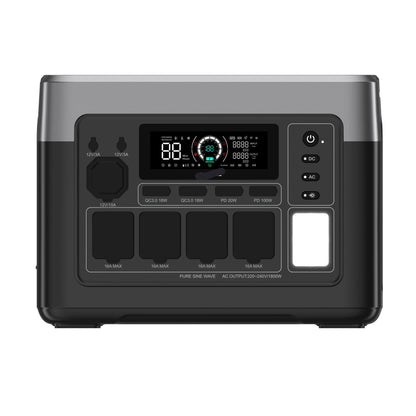 Powerstation – Energiecentrale – Draagbare Accu – Noodstroomvoorziening – LiFePO4 Batterij – 1800W Continue Output – Ultrasnelle Oplaadtijd