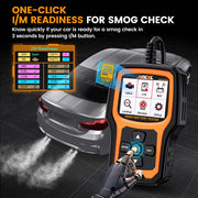 OBD2-Scanner - Diagnosecomputer - Slimme Diagnosetool - Foutverwijdering - Batterijtest - Codelezer - Autodiagnose - Werkzeuge batterijtest - Motorstart - Autodiagnose - Zwart