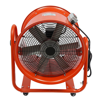 Mobiele Ventilator – Draagbare Ventilator – Professionele Ventilator – Industriële Ventilator – 15.000 M³/Uur – 6 Aluminium Bladen – 2800 RPM Motor