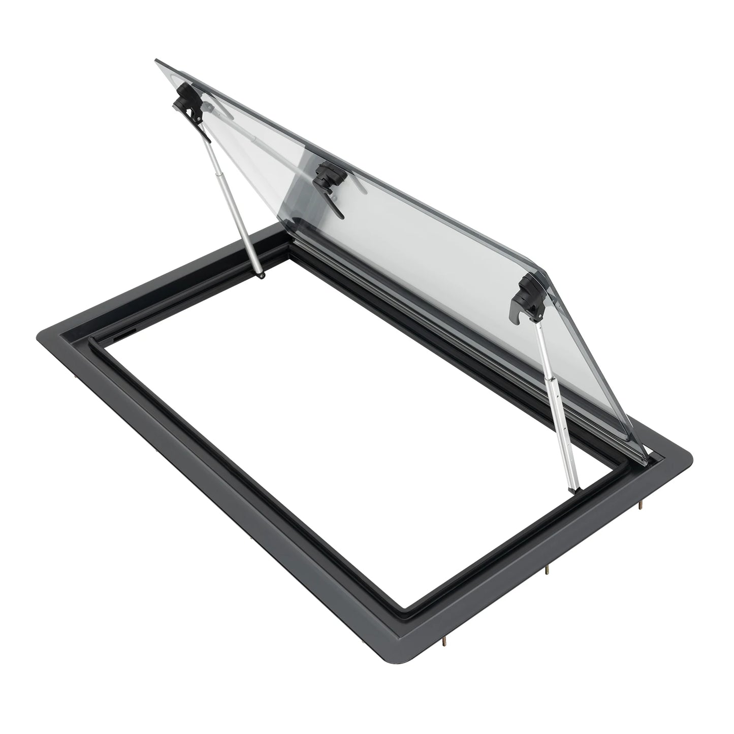 Caravanraam – Camperraam – Uitzetraam – Schuifraam – Ventilatieraam – Aluminium Frame – 900x500mm – 70° Verstelbare Opening – Duurzaam Geïsoleerd
