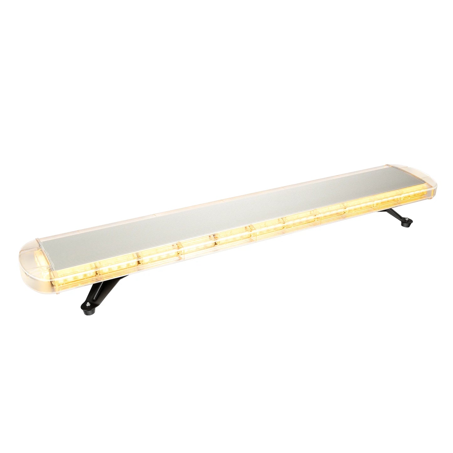 Stroboscooplichtbalk – Signaleringlamp – Waarschuwingslicht – Flitsbalk – Gele LED Lichtbalk – 96W 16 Flitsmodi – 360° Zichtbaarheid IP65 Waterdicht