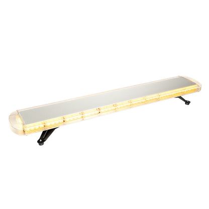 Stroboscooplichtbalk – Signaleringlamp – Waarschuwingslicht – Flitsbalk – Gele LED Lichtbalk – 96W 16 Flitsmodi – 360° Zichtbaarheid IP65 Waterdicht