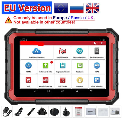 OBD2 Scanner – Auto Uitleesapparaat – Diagnose Scanner – ECU Codelezer – OBD Diagnose Tool – Android 10.0 – 8 Inch Touchscreen