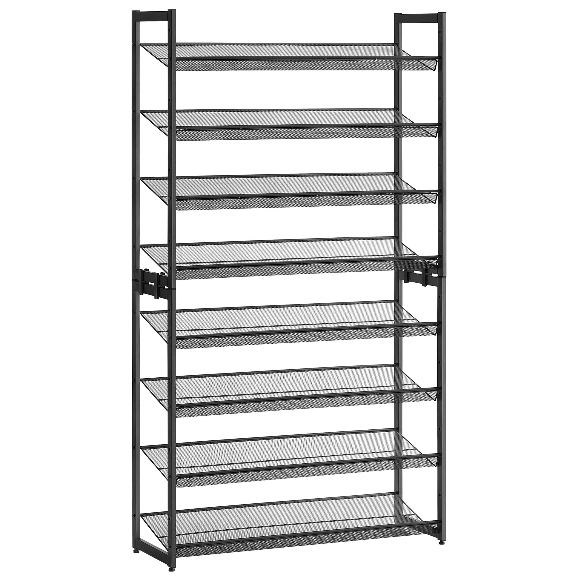 SONGMICS shoe rack shoe cabinet, shoe rack, adjustable shoe shelf - QUORE