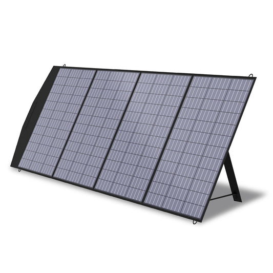 ALLPOWERS Portable Solar Panel 18V Foldable Solar Panel Kit with Solar Output Waterproof IP66 Solar Charger for RV Laptops Camp - QUORE