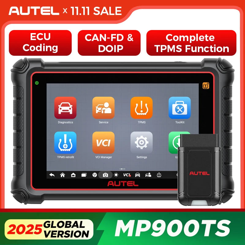 OBD2 Scanner – Diagnosecomputer – Auto Uitlezer – Foutcode Lezer – Uitleesapparaat – Bi-directionele Controle – Ondersteuning FCA SGW & CAN FD