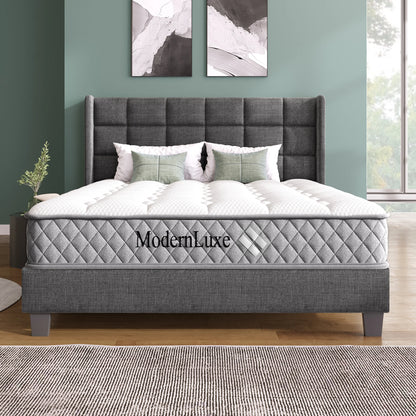 Eenpersoonsbed – Bed met Opbergruimte – Sofa Bed – Velvet Bed – Kinderbed – Zacht Gewatteerd – 2 Ruime Laden – Stevig Metaal Lattenbodem 90x190 cm – Roze Zonder Matras