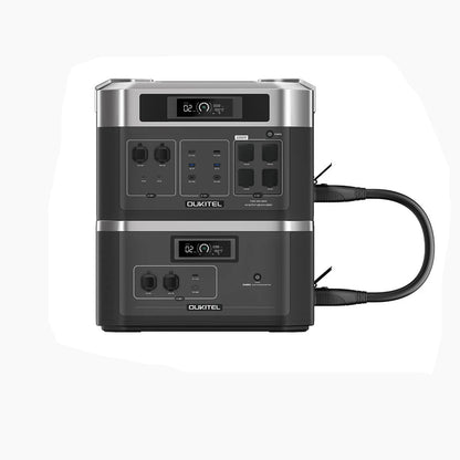 Draagbare Power Station – Mobiele Stroomvoorziening – Noodstroomaggregaat – Solar Generator – Energieopslag – 2200W AC Output – 2048Wh LiFePO4 Accu